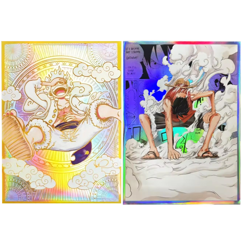 Collector Card Sleeve - 60PCS OPCG Luffy Foil Anime Card