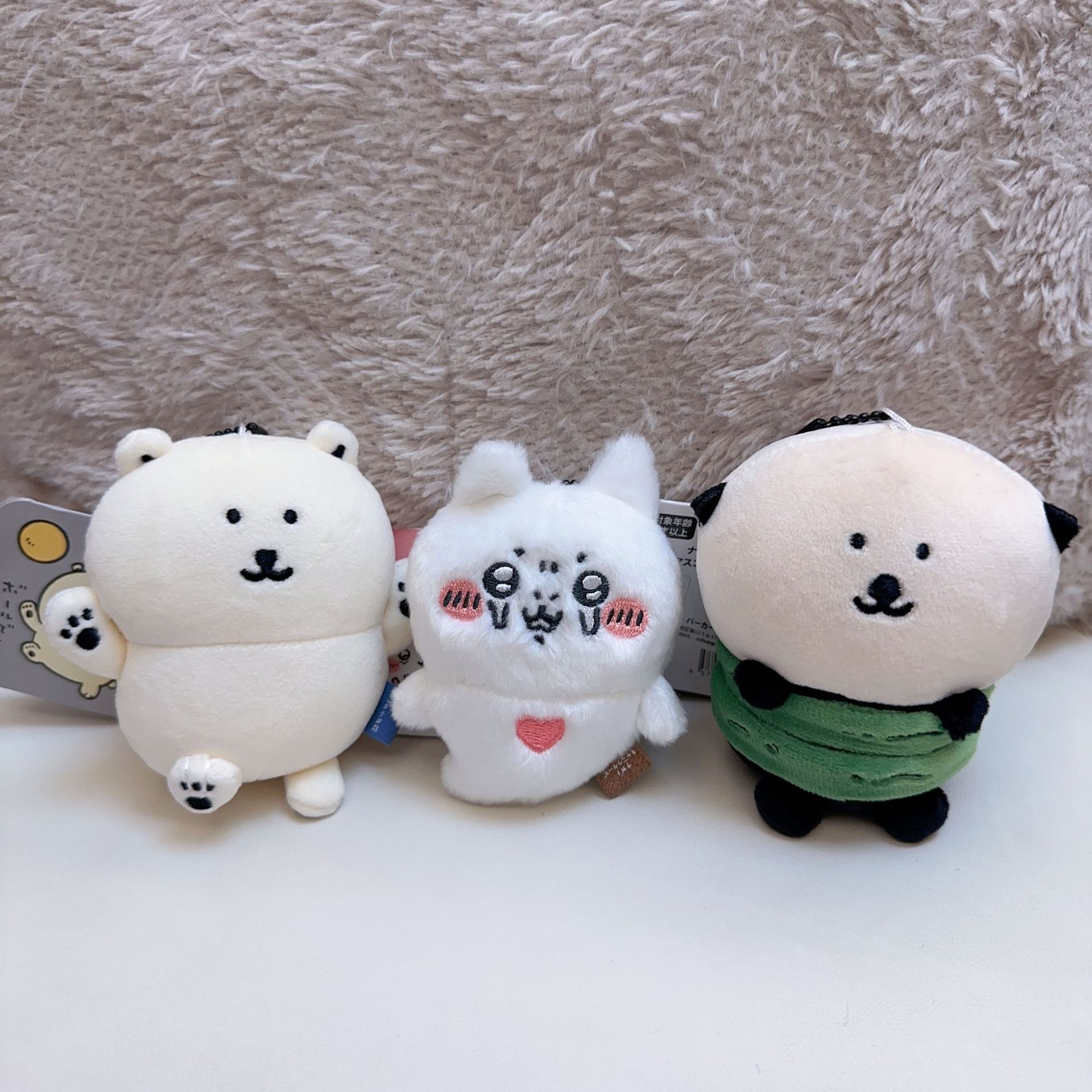 Anime Merchandise Bag - jiyi Plush Keychain Cute Sea Otter
