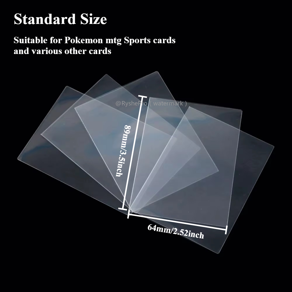 100pcs Trading Card Sleeves So - Collector Card Sleeve 评论和价格