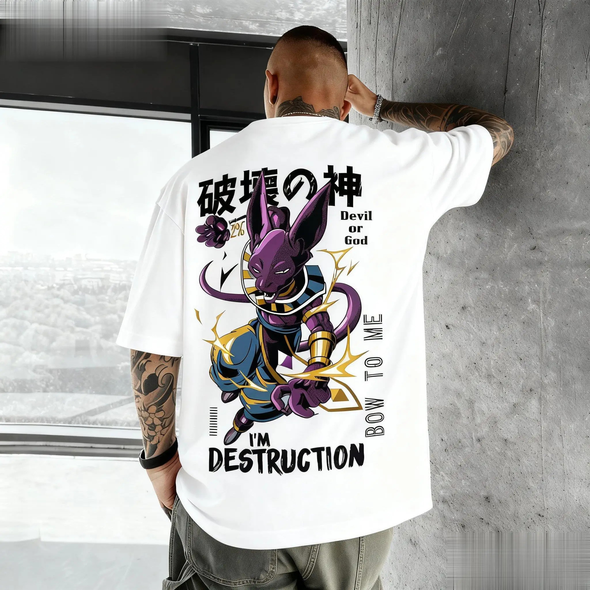 Dragon Ball Beerus Anime Graph - Anime Merchandise Men 评论和价格
