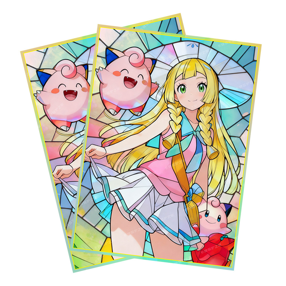 60PCS  Anime Pokemon Lillie Fi - Collector Card Sleeve 评论和价格