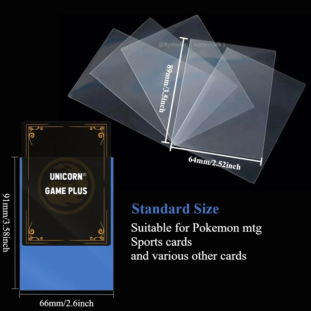 200PCS Card Sleeves Trading Ca - Collector Card Sleeve 评论和价格