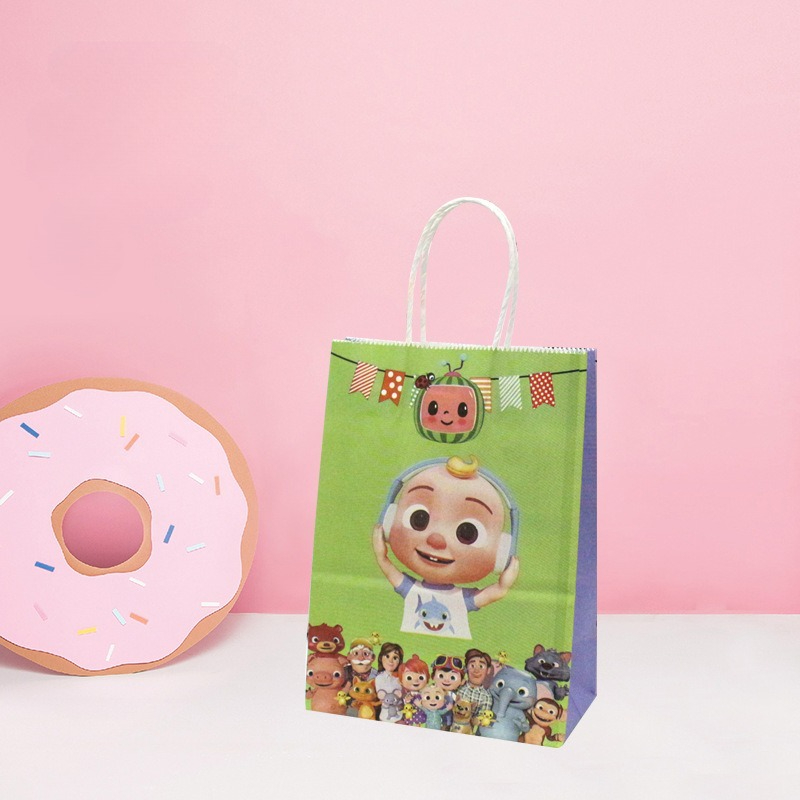 Cocomelons Party Gift Bag Set  - Anime Merchandise Bag 评论和价格