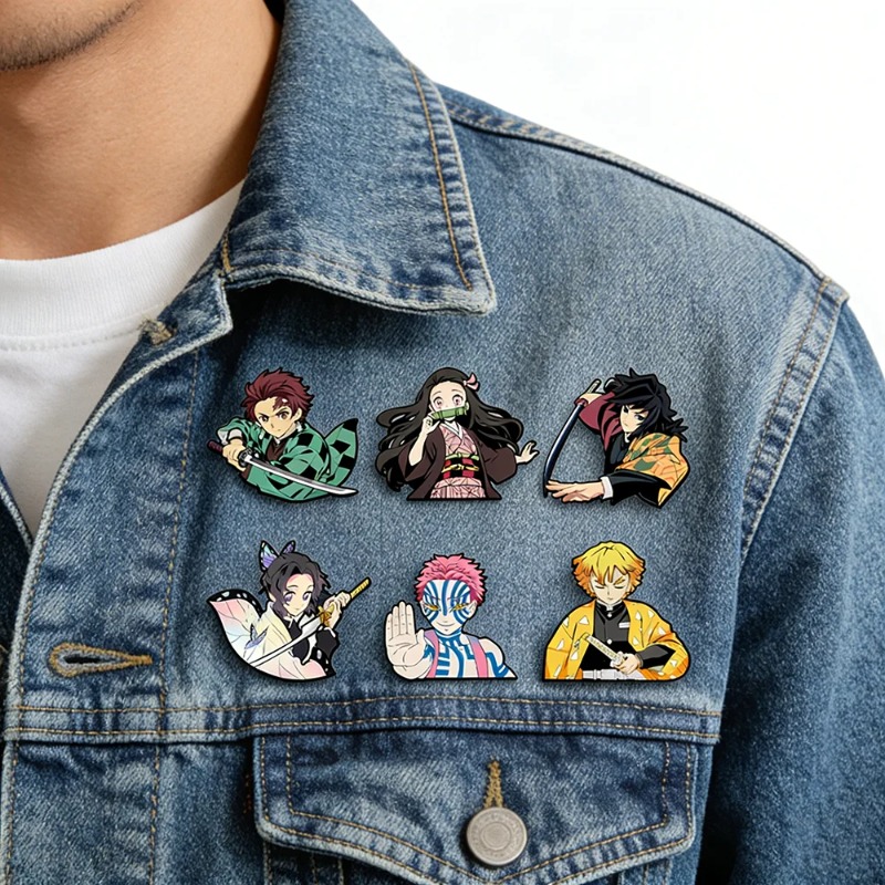 6pcs Demon Slayer Kimetsu No Y - Anime Merchandise Bag 评论和价格