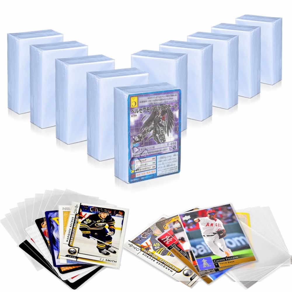 200 Pack Penny Card Sleeves Tr - Collector Card Sleeve 评论和价格