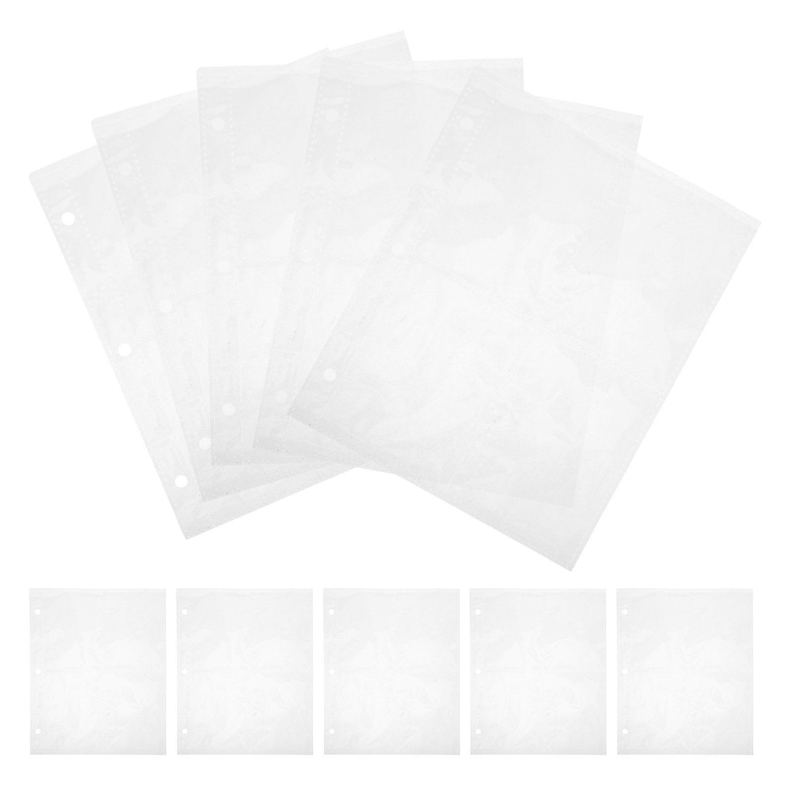 10Pcs Card Binder Refill Pages - Collector Card Sleeve 评论和价格