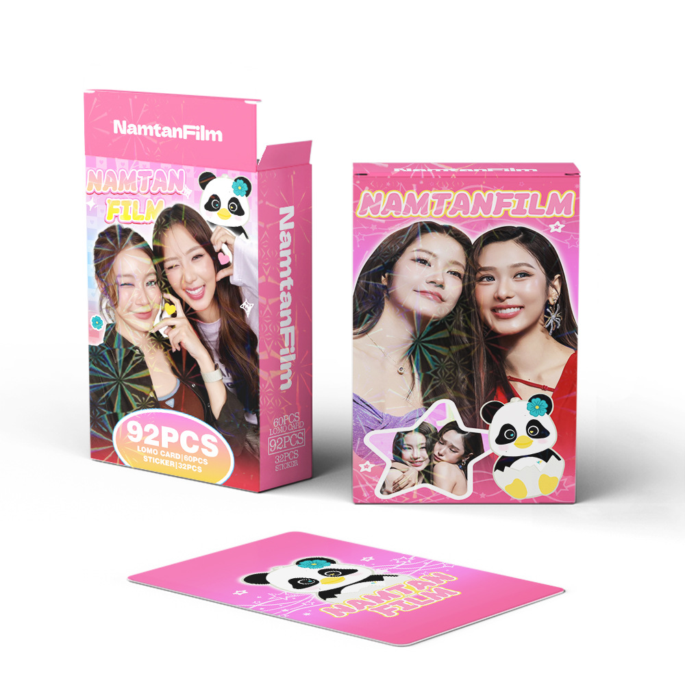 92Pcs NamtanFilm Lomo Card Pac - Sticker Sheet Set 评论和价格