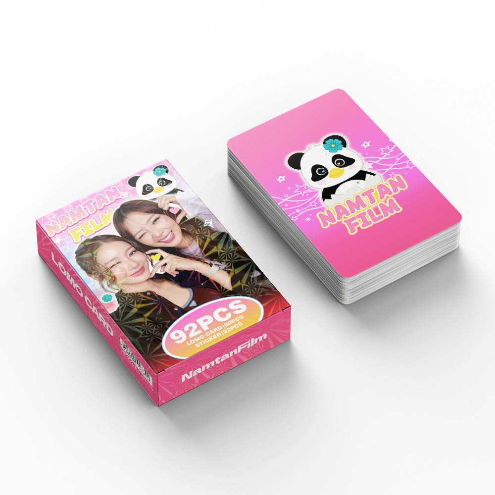 92Pcs NamtanFilm Lomo Card Pac - Sticker Sheet Set 评论和价格