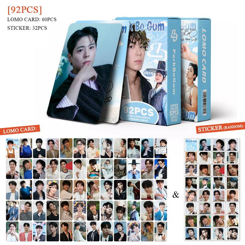 92Pcs/Set Park Bo Gum Merch Pa - Sticker Sheet Set 评论和价格