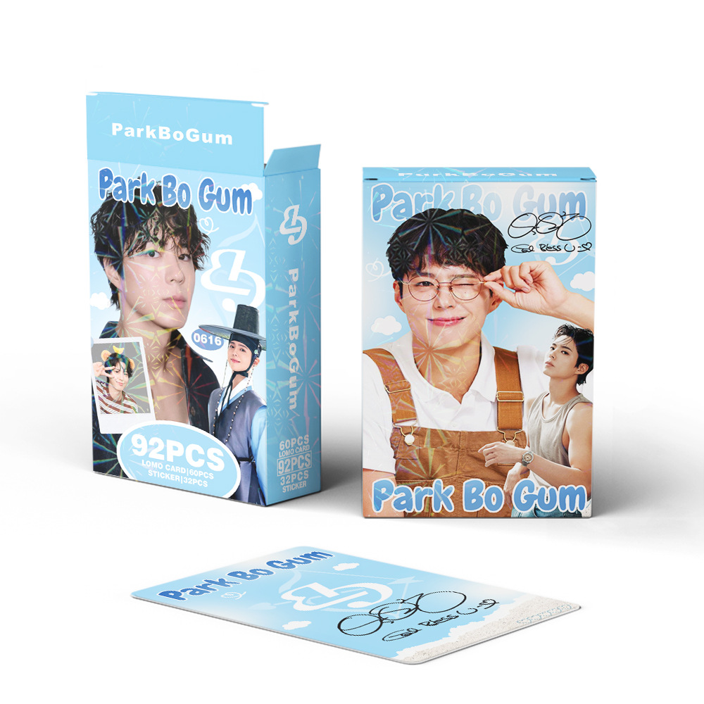 92Pcs/Set Park Bo Gum Merch Pa - Sticker Sheet Set 评论和价格