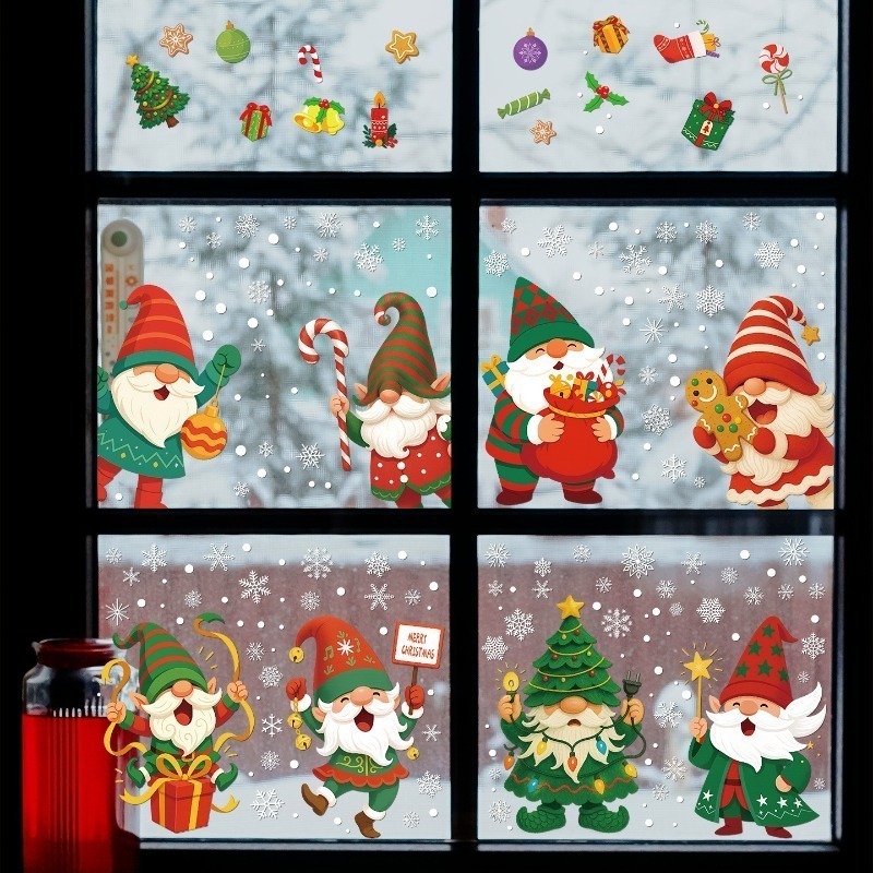 9 sheets/set of Santa Claus el - Sticker Sheet Set 评论和价格