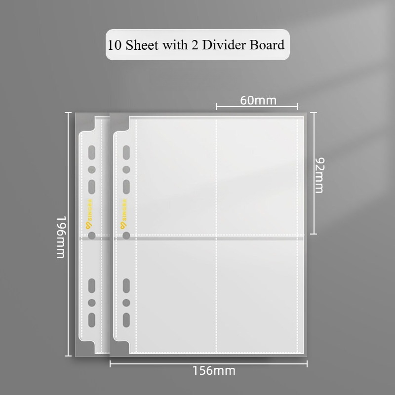 SINGBA 10pcs with 2 Divider Bo - Collector Card Sleeve 评论和价格