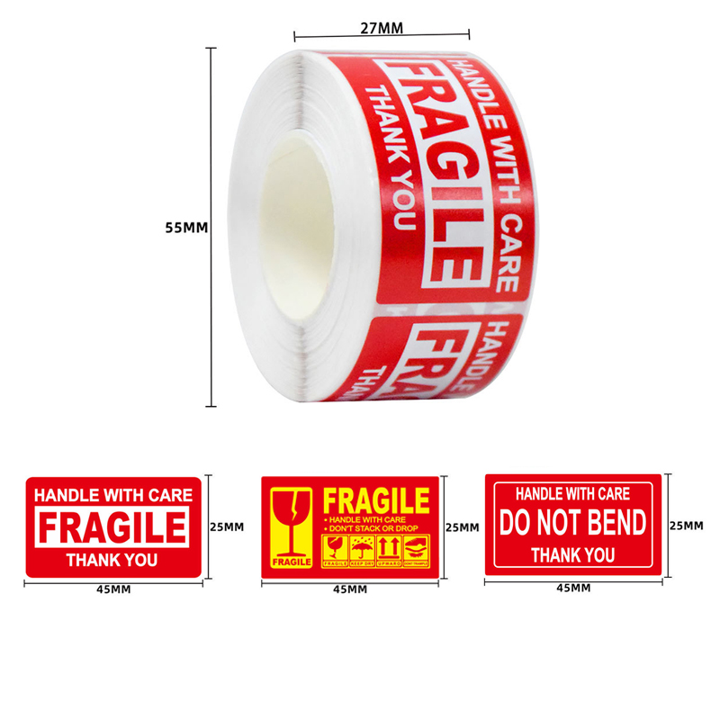 250PCS Fragile Stickers Handle - Sticker Sheet Set 评论和价格