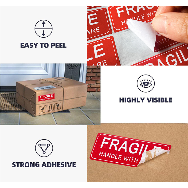 250PCS Fragile Stickers Handle - Sticker Sheet Set 评论和价格